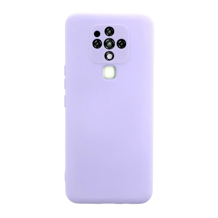 Mey İthalat®  Tecno Camon 16 Kılıf Nano içi Kadife Silikon - Lila