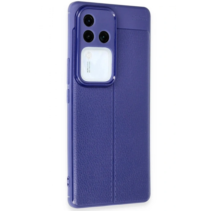 Mey İthalat®  Vivo V30 5G Kılıf Auto Focus Kapak - Lacivert