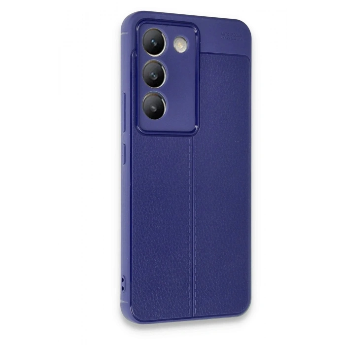 Mey İthalat®  Vivo V30 Lite 4G Kılıf Auto Focus Kapak - Lacivert