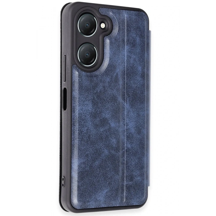 Mey İthalat®  Vivo Y18 Kılıf Flip Cover - Lacivert