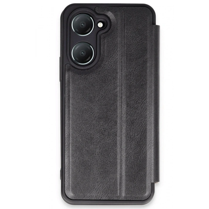 Mey İthalat®  Vivo Y18 Kılıf Flip Cover - Siyah