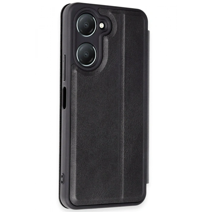 Mey İthalat®  Vivo Y18 Kılıf Flip Cover - Siyah