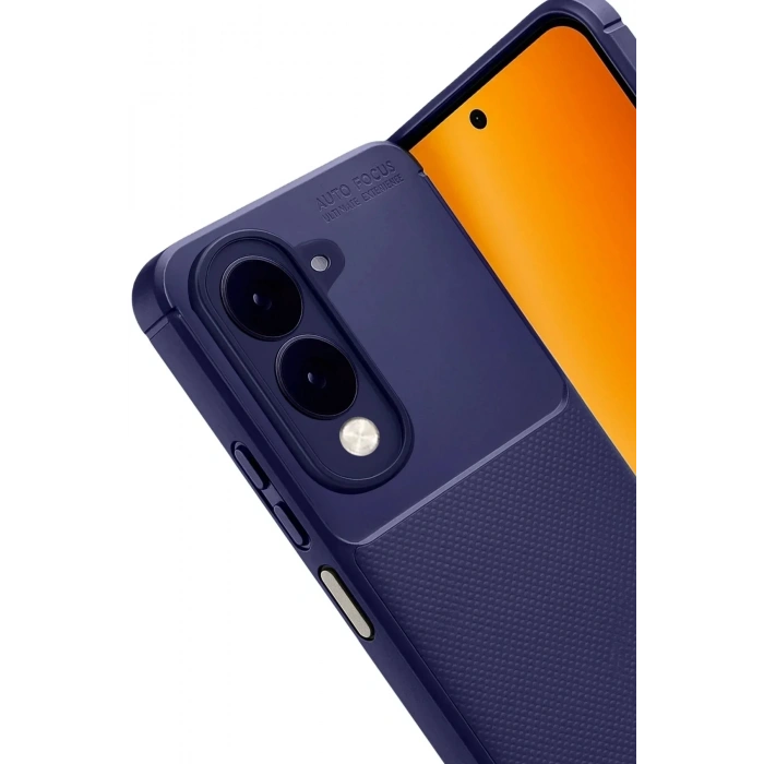 Mey İthalat®  Vivo Y29S Auto Focus Karbon Kapak - Lacivert