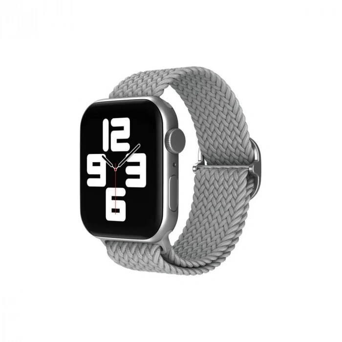 Mey İthalat®  Watch 20mm Star Kordon - Gri