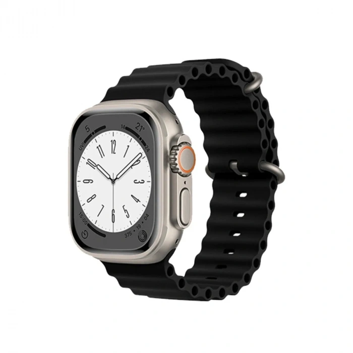 Mey İthalat®   Watch 38mm Ocean Kordon - Siyah
