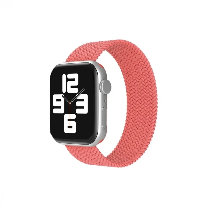 Mey İthalat®   Watch 42mm Ayarlı Solo Silikon Kordon - Pembe