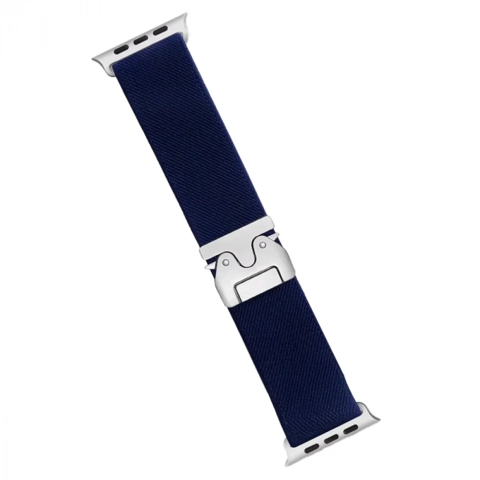 Mey İthalat®   Watch 42mm Forest Kumaş Kordon - Lacivert