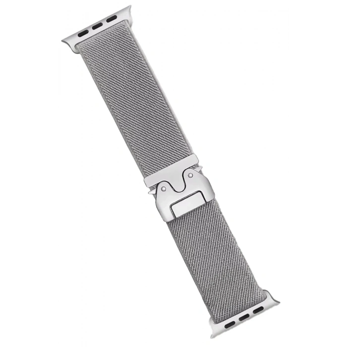 Mey İthalat®   Watch 42mm Forest Kumaş Kordon - Titan Gri