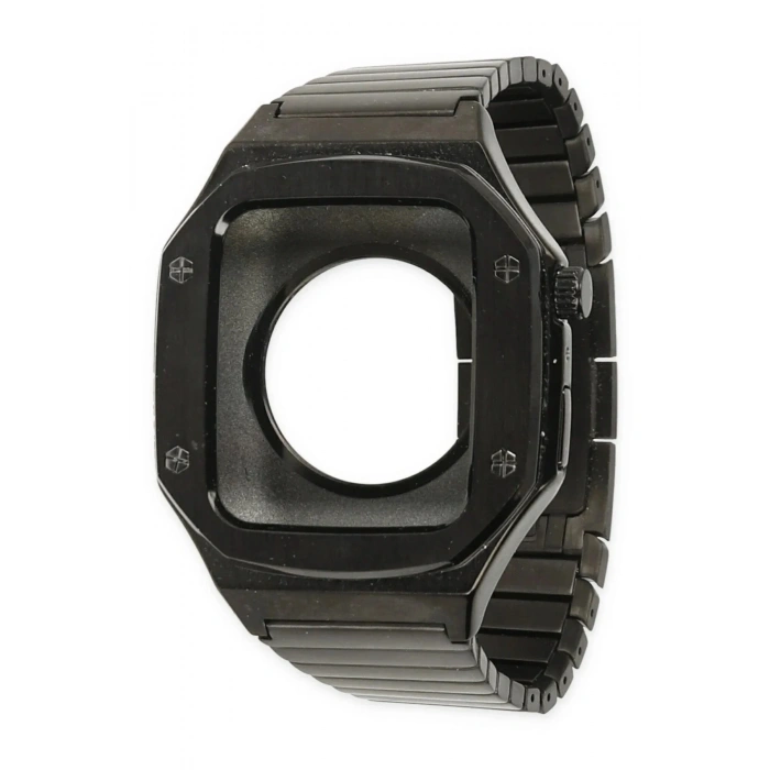 Mey İthalat®   Watch 44mm KR409 Metal Kordon - Siyah