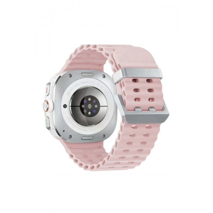 Mey İthalat®  Watch 7 Ultra KR417 Rug Silikon Kordon - Pudra