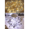 3 Metre Yaldızlı Gümüş LED Işık – Dekoratif Ortam ve Yılbaşı Aydınlatması