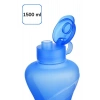 BiiShe® 1500ML Kapasiteli Sporcu Tipi Suluk Pratik El Matarası