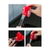 BiiShe® 2 Metre Güçlü Yapışkanlı Çift Taraflı Slikon Pratik Şeffaf Bant