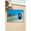 BiiShe® 25x32 cm Küçük Boy Mouse Pad Manzara Ada