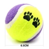 BiiShe®  3lü Renkli Desenli Tenis Topu Kedi Köpek Oyuncağı