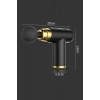 BiiShe® 4 Başlıklı USB Şarj Olabilen Masaj Tabancası