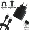BiiShe® 65W Hızlı Şarj Edebilen TYPE C uçlu Şarj Aleti