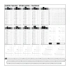 BiiShe® Çarpım Tablosu Ezberleme Manyetik Duvar Stickerı 105 x 100 cm