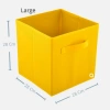 BiiShe® Çok Amaçlı Kullanım Dekoratif Dolap İçi Düzenleyici Organizer Katlanabilir Kutu