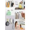 BiiShe® Güçlü Manyetik Mutfak,Banyolar İçin Çok Amaçlı 2li Magnet Askı