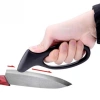 BiiShe® Kolay Tutuş Saplı Paslanmaz Çelik Manuel Bıçak Bileme Aleti