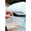 BiiShe® Oto Darbe Koruyucu Şeffaf Kendiliğinden Yapışkanlı Bantlar 4 Adet