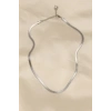 Mey İthalat® 316L Çelik Silver Renk 45 cm İtalyan Zincir Model Kadın Kolye