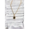 Mey İthalat® 316L Çelik Zincir Gold Renk Vintage Model Kadın Kolye