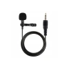 Mey İthalat®  3.5mm Jak 1.5 Metre Double Mikrofon - Siyah