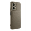 Mey İthalat®   A5 Pro 4G Kılıf Auto Focus Karbon Kapak - Kahverengi