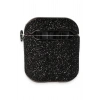 Mey İthalat®  Airpods 2 (2.nesil) Spell Simli Kılıf - Siyah