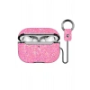 Mey İthalat®  Airpods Pro 2 (2.nesil) Bright Simli Airpods Kapak - Pembe