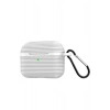 Mey İthalat®  Airpods Pro 3 (3.nesil) Raven Silikon Kılıf - Beyaz