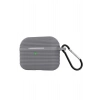 Mey İthalat®  Airpods Pro 3 (3.nesil) Raven Silikon Kılıf - Gri
