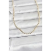 Mey İthalat® CM 14K Gold Renk Top Zincirli Model 60 cm Kadın Kolye