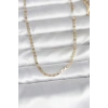 Mey İthalat® CM 14K Gold Renk Yassı Zincir Model 60 cm Kadın Kolye