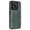 Mey İthalat®  General Mobile Era 50 Kılıf Flip Cover - Koyu Yeşil