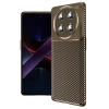 Mey İthalat®  Honor Magic 7 Lite Kılıf Auto Focus Karbon Kapak - Kahverengi