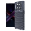 Mey İthalat®  Honor Magic 7 Lite Kılıf Auto Focus Karbon Kapak - Lacivert