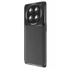 Mey İthalat®  Honor Magic 7 Lite Kılıf Auto Focus Karbon Kapak - Siyah