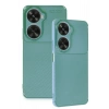 Mey İthalat®  Huawei Nova 12 SE Kılıf Auto Focus Karbon Kapak - Koyu Yeşil