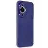 Mey İthalat®  Huawei Nova 12S Kılıf Auto Focus Karbon Kapak - Lacivert