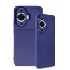 Mey İthalat®  Huawei Nova 12S Kılıf Auto Focus Karbon Kapak - Lacivert