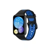 Mey İthalat®  Huawei Watch Fit 2 Spor Delikli Kordon - Siyah-Mavi