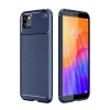 Mey İthalat®  Huawei Y5P Kılıf Auto Focus Karbon Kapak - Lacivert