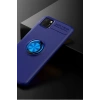 Mey İthalat®  Huawei Y5P Kılıf Range Yüzüklü Silikon - Mavi