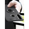 Mey İthalat®  Huawei Y6P Kılıf Range Yüzüklü Silikon - Siyah