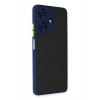 Mey İthalat®  İnfinix Hot 30 4G Kılıf Montreal Silikon Kapak - Lacivert