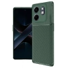 Mey İthalat®  İnfinix Smart 9 Kılıf Auto Focus Karbon Kapak - Koyu Yeşil