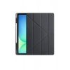 Mey İthalat®  iPad Pro 11 (2024) Kılıf Kalemlikli Hugo Tablet Kılıfı - Siyah